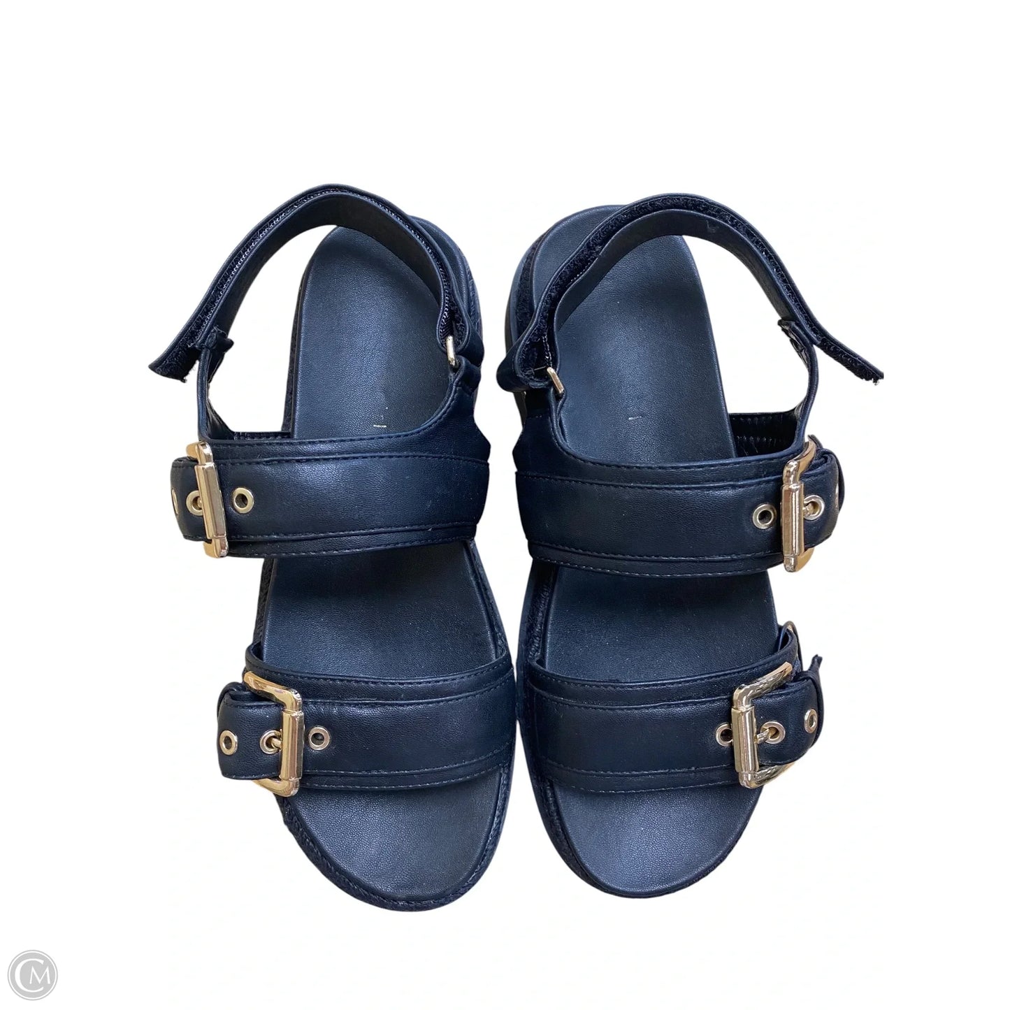 Shoes Flats By Clothes Mentor In Black, Size: 8