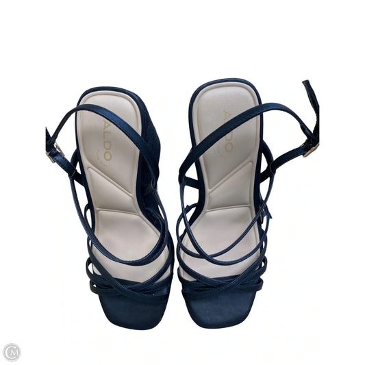 Shoes Heels Wedge By Aldo In Black, Size: 8.5