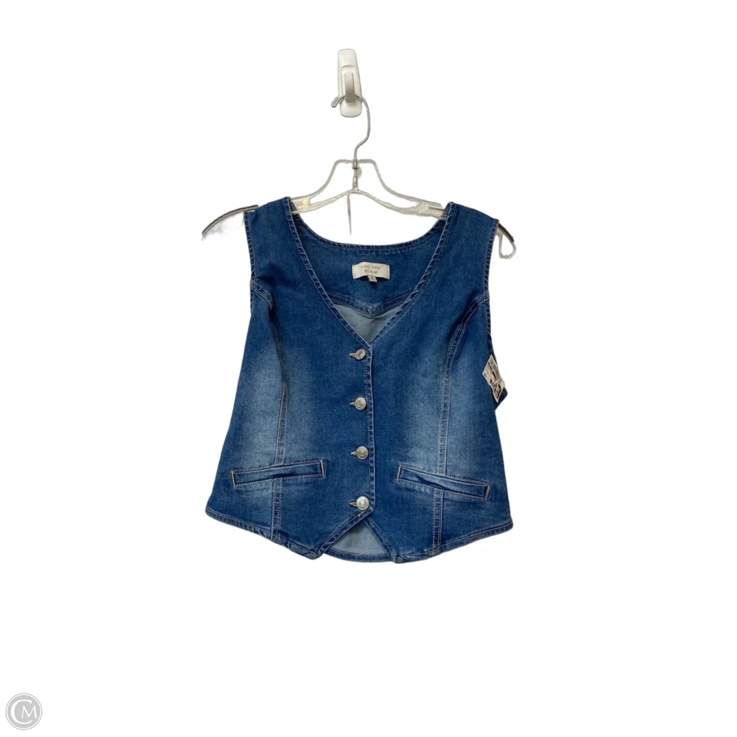 Vest Other By Love Tree In Blue, Size: M