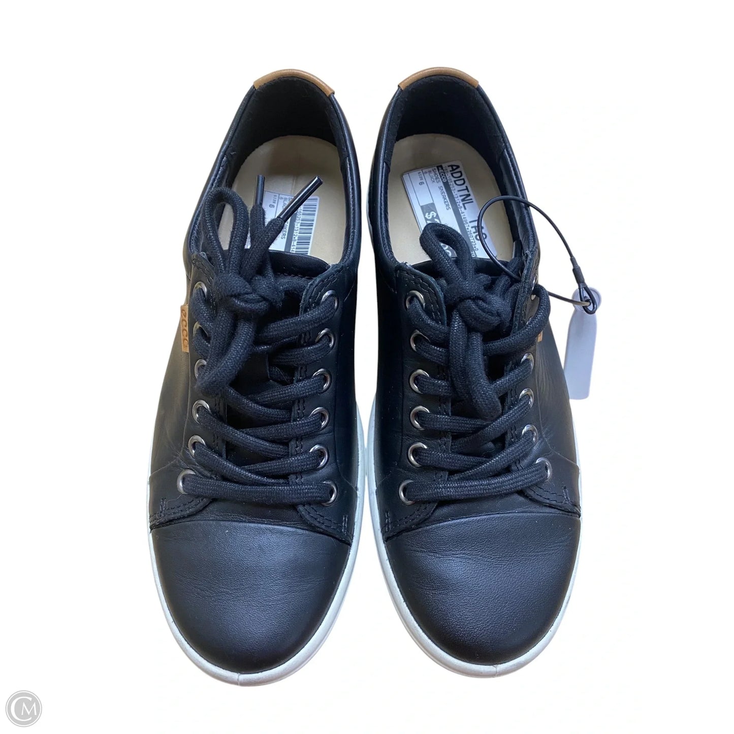 Shoes Sneakers By Ecco In Black, Size: 6