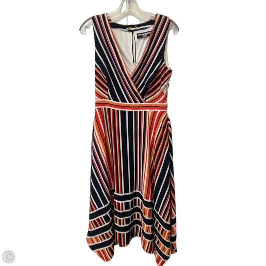 Dress Designer By Karl Lagerfeld In Multi-colored, Size: 4
