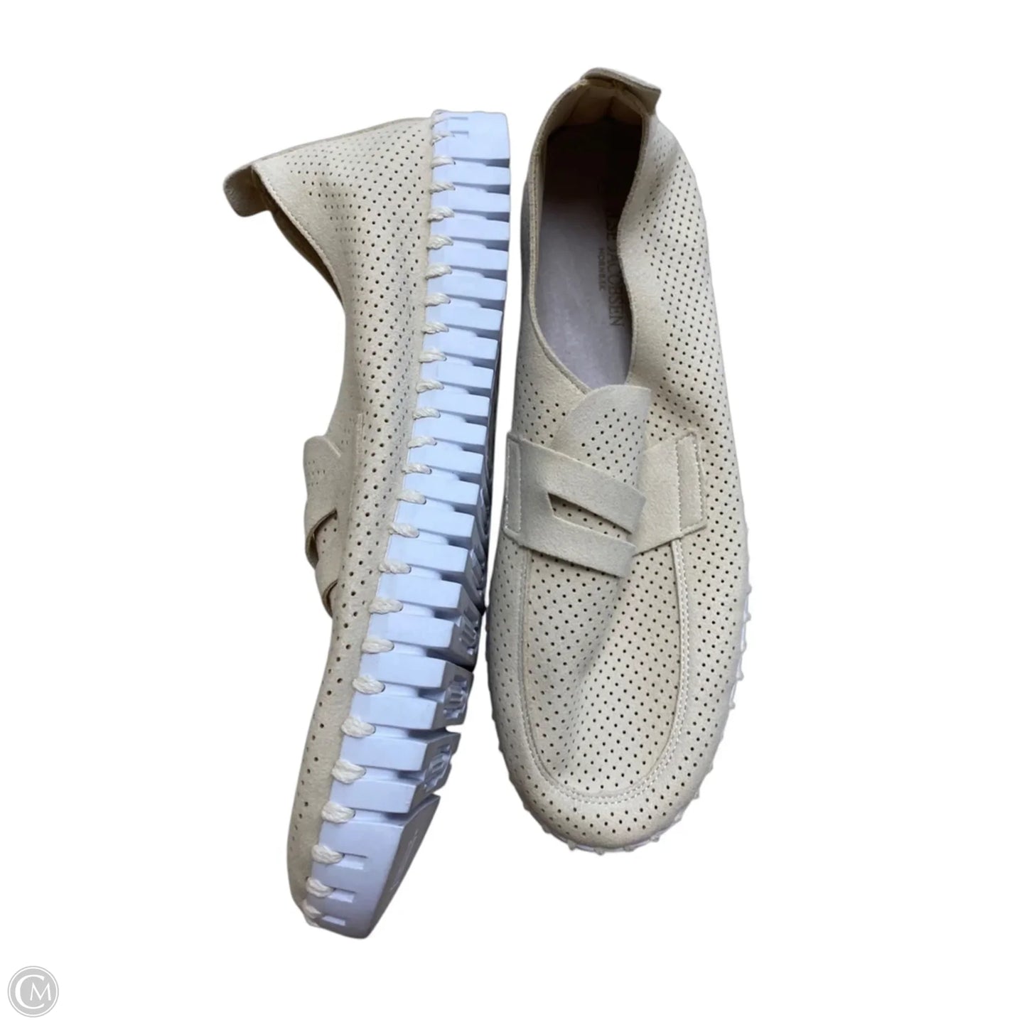 Shoes Flats By Clothes Mentor In Tan, Size: 8.5