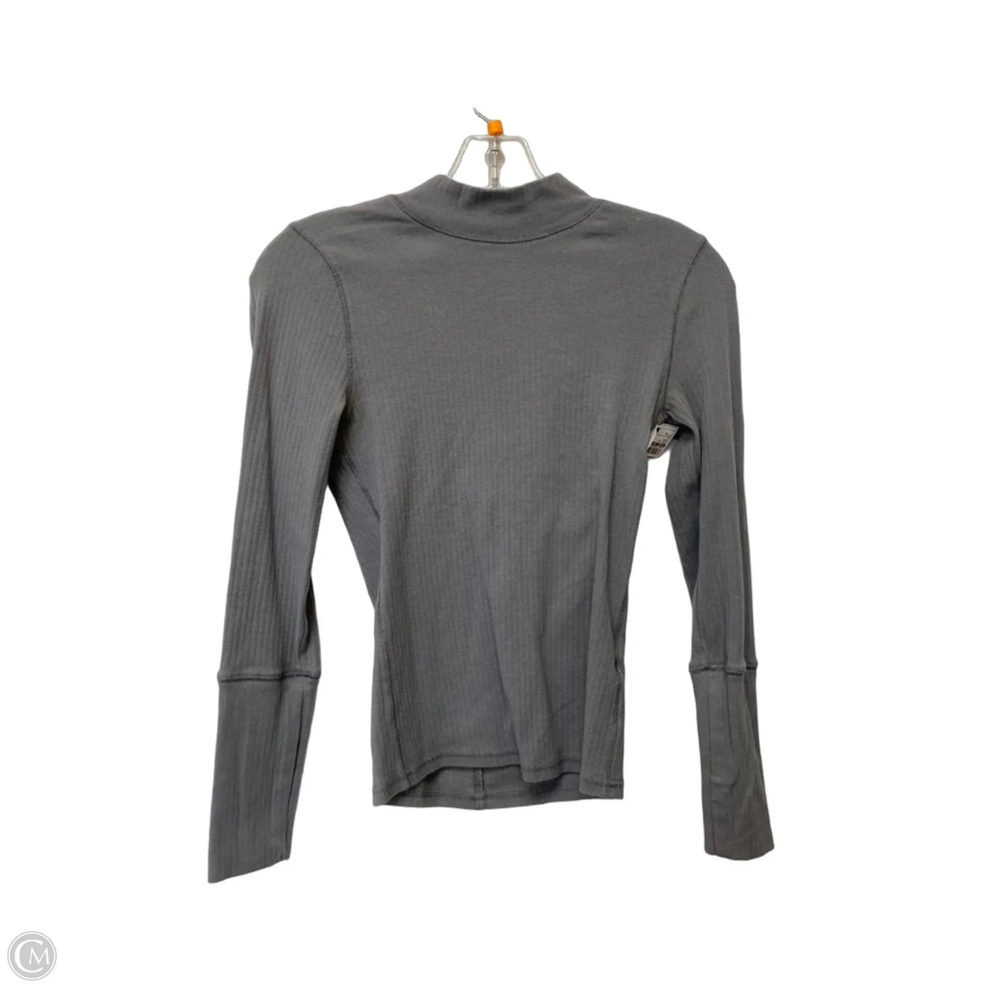 Top Long Sleeve By Free People In Grey, Size: S