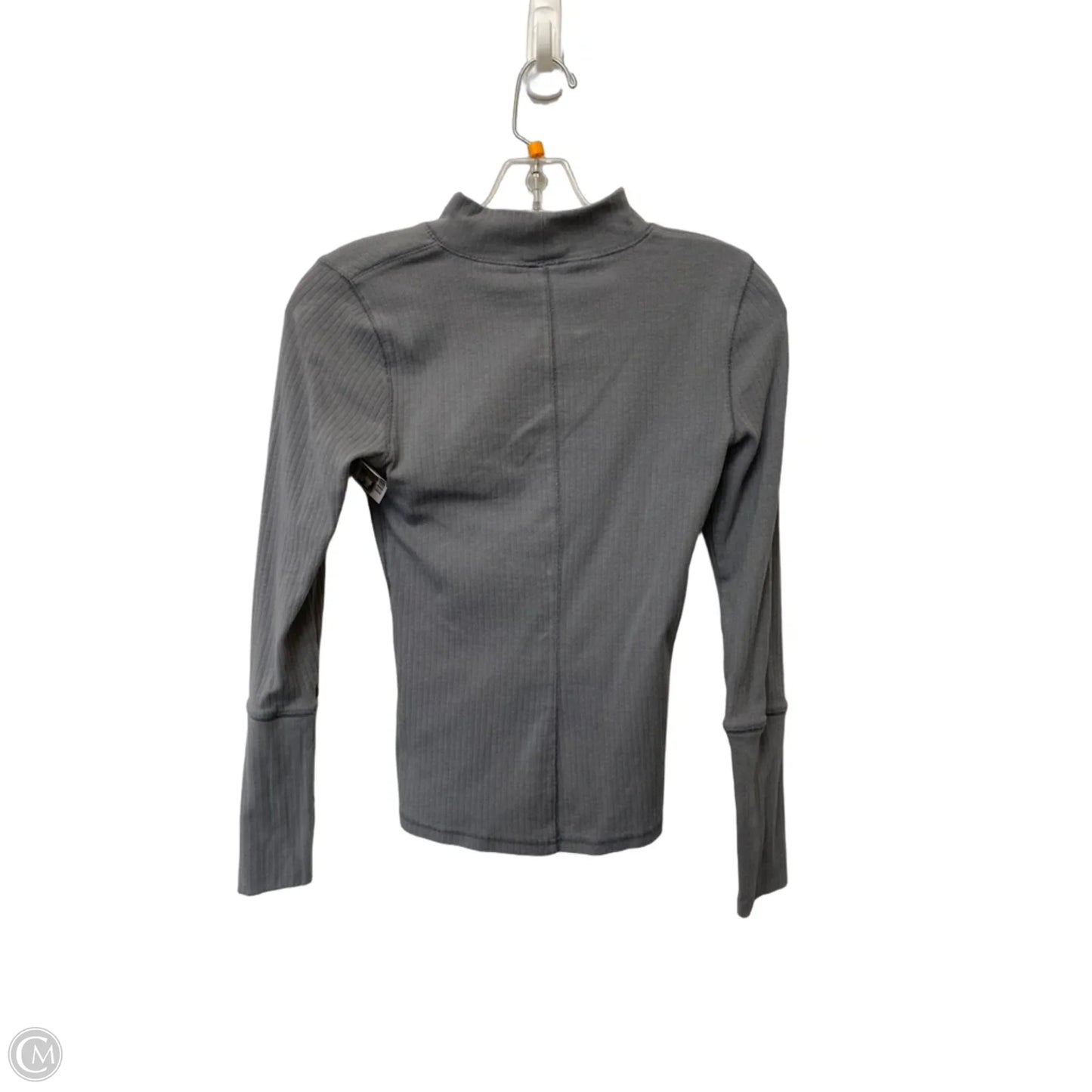 Top Long Sleeve By Free People In Grey, Size: S