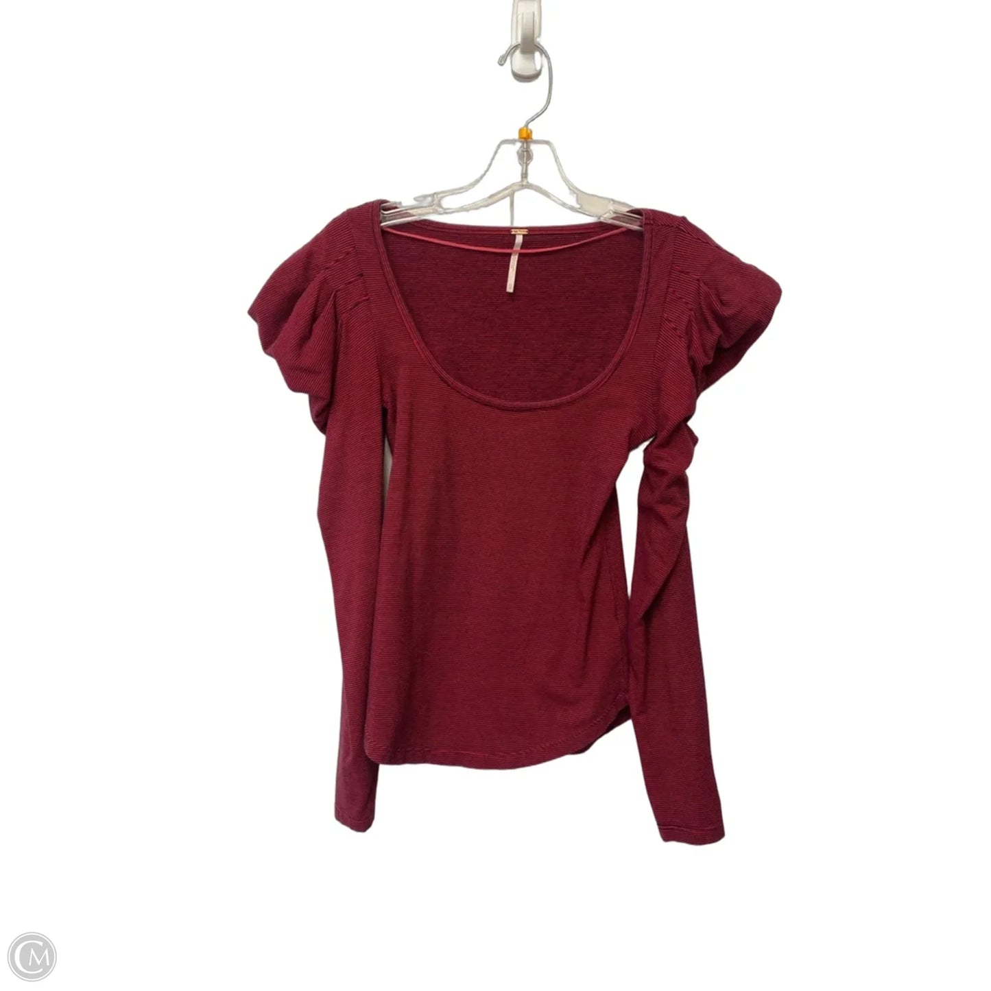 Top Long Sleeve By Free People In Striped Pattern, Size: Xs