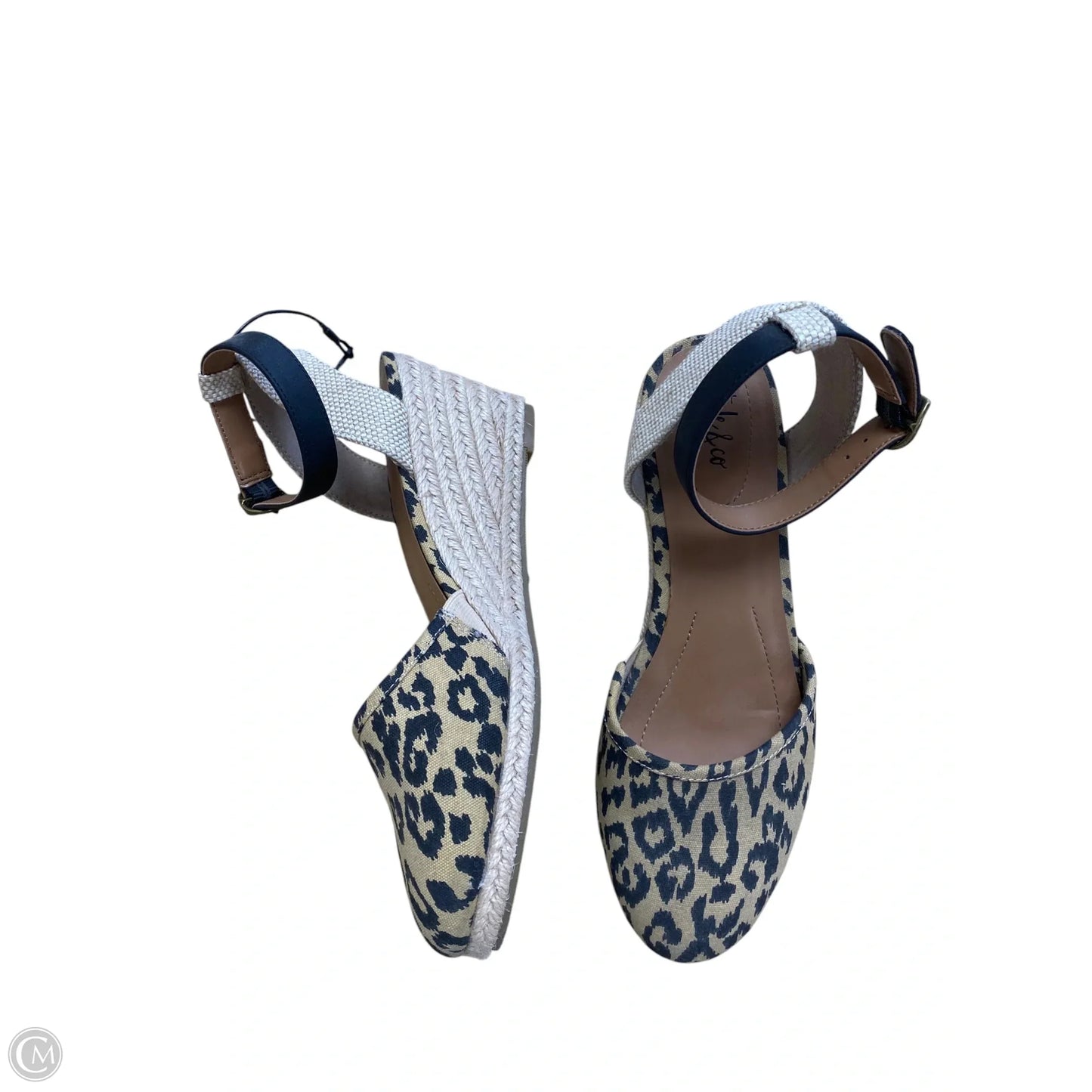 Shoes Heels Wedge By Style And Company In Animal Print, Size: 6.5