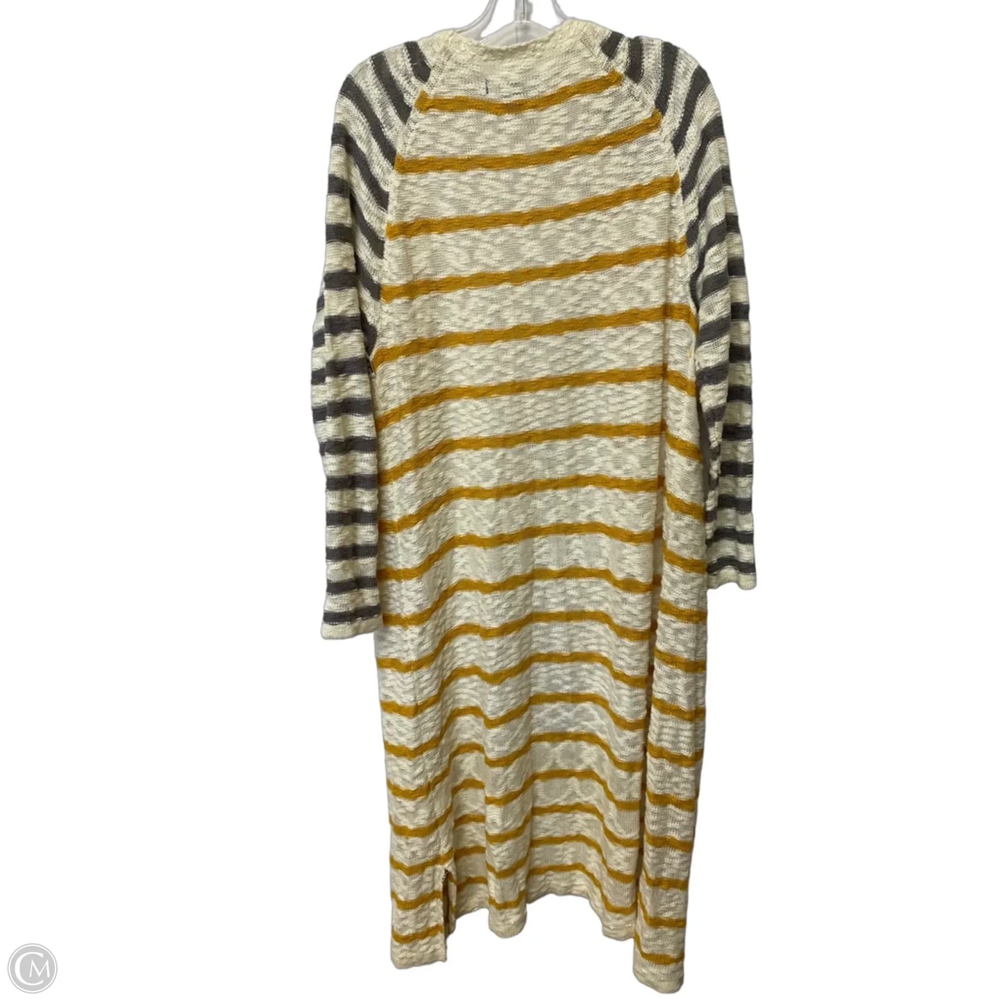 Cardigan By Natural Reflections In Striped Pattern, Size: Xl