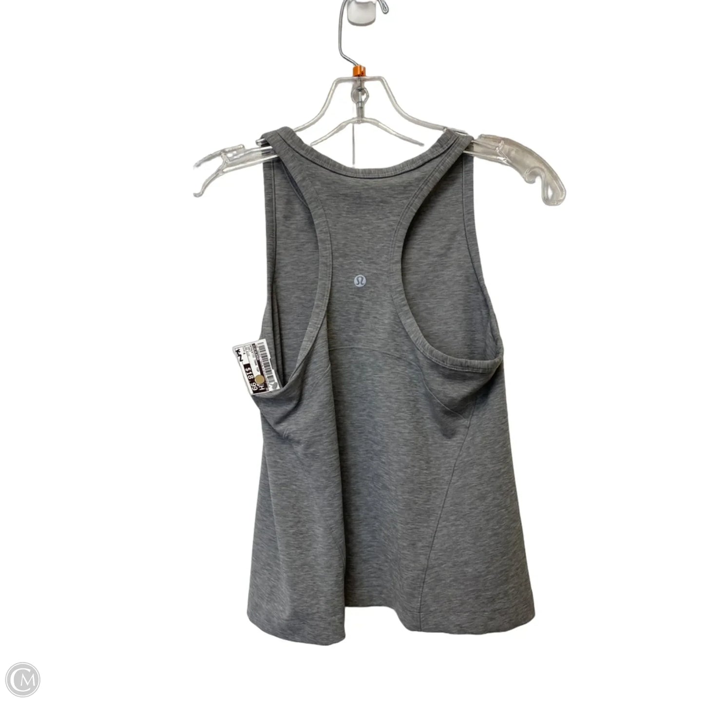 Athletic Tank Top By Lululemon In Grey, Size: 4