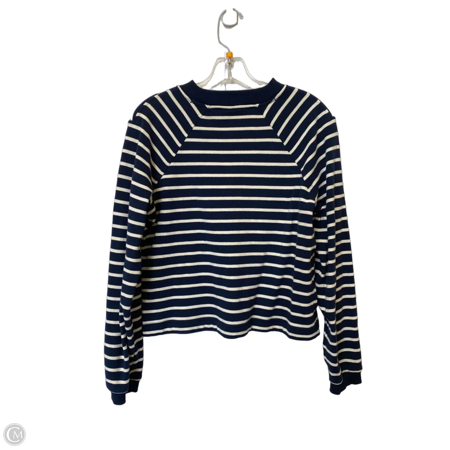 Sweatshirt Crewneck By Lululemon In Striped Pattern, Size: S