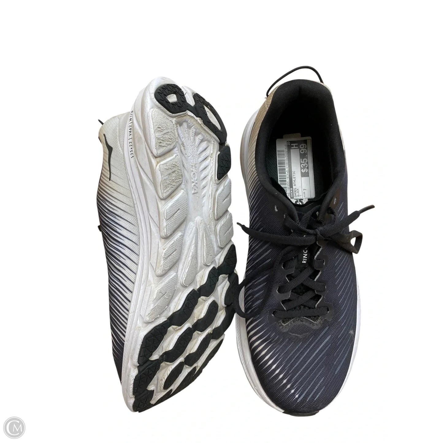 Shoes Athletic By Hoka In Black, Size: 7