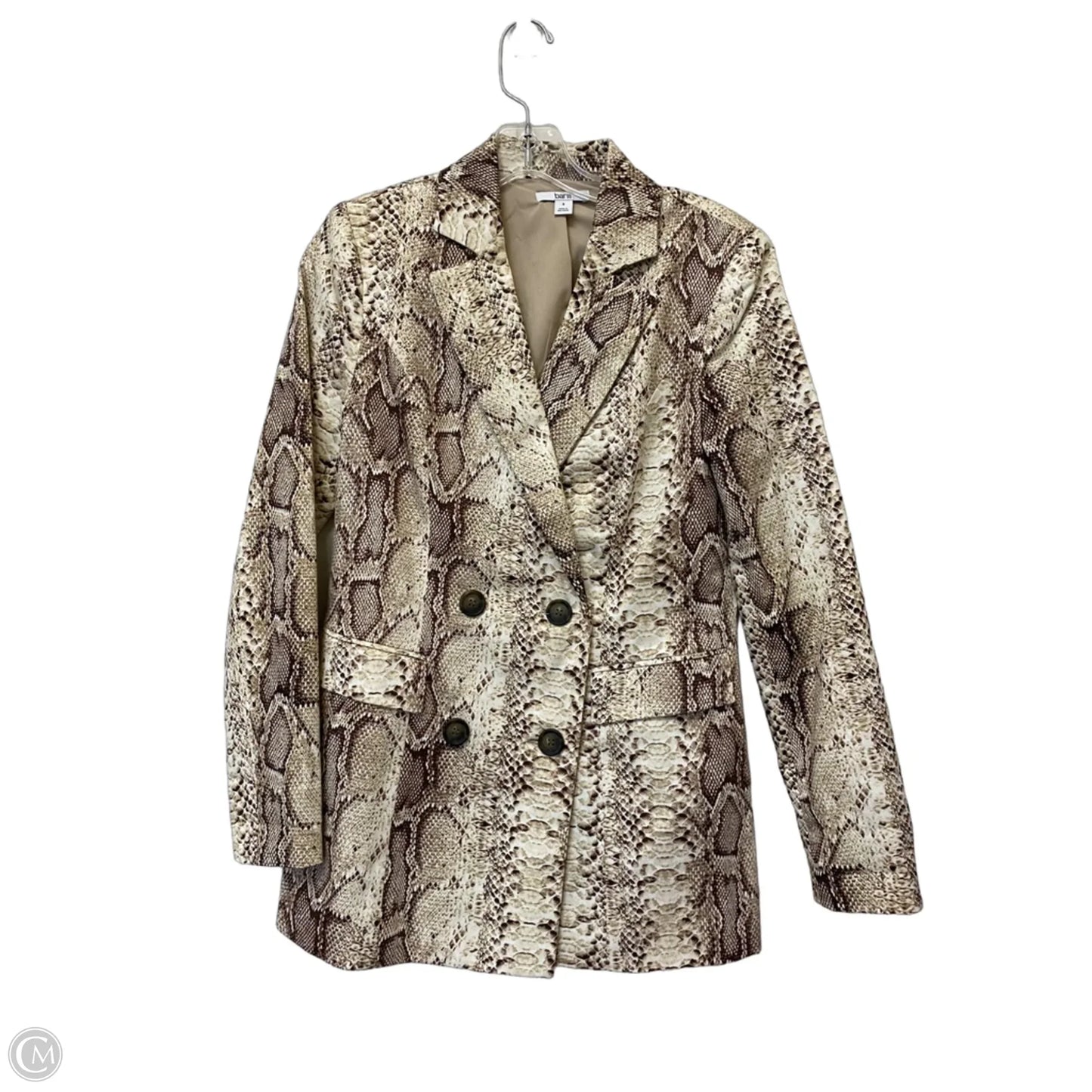 Blazer By Cme In Animal Print, Size: S