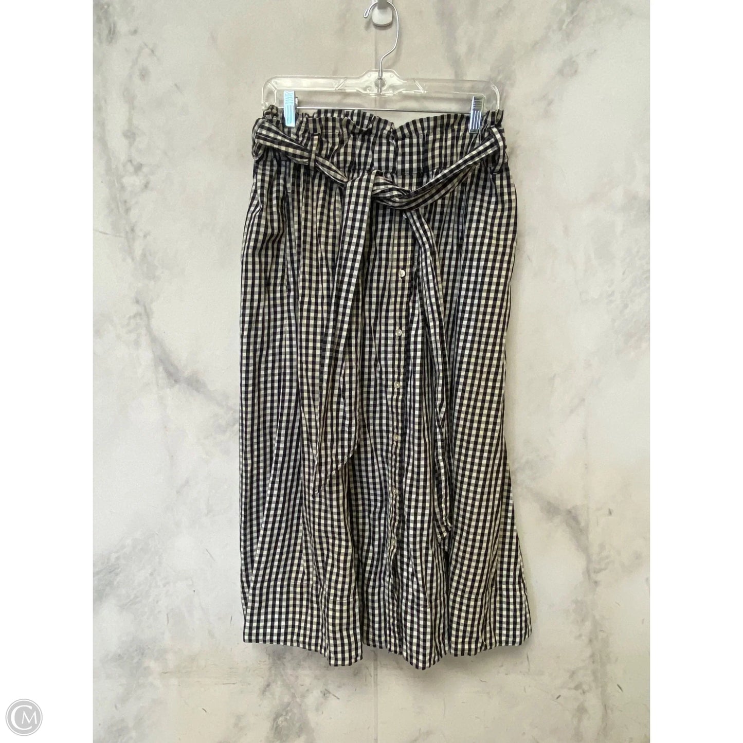Skirt Maxi By Free Assembly In Plaid Pattern, Size: S