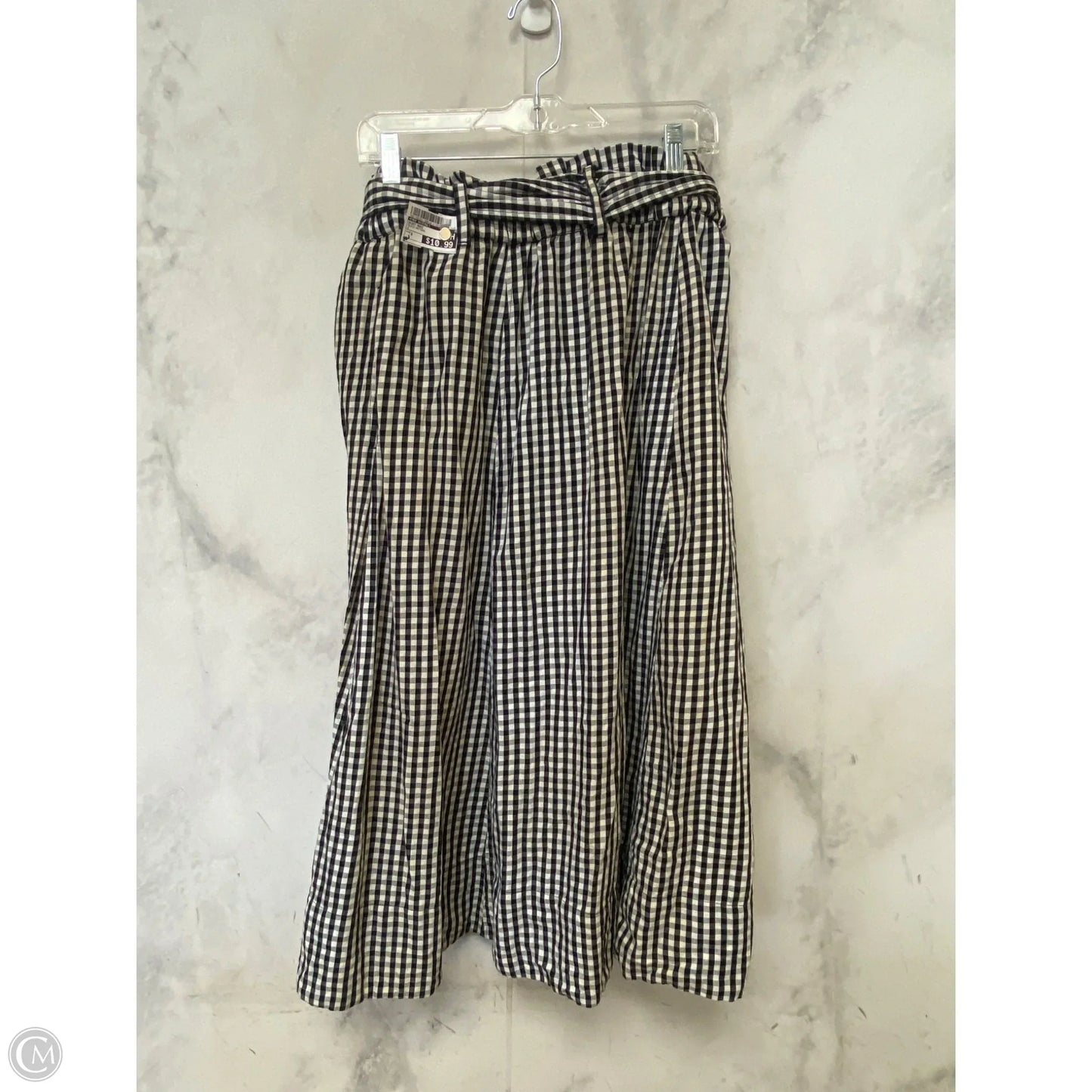 Skirt Maxi By Free Assembly In Plaid Pattern, Size: S