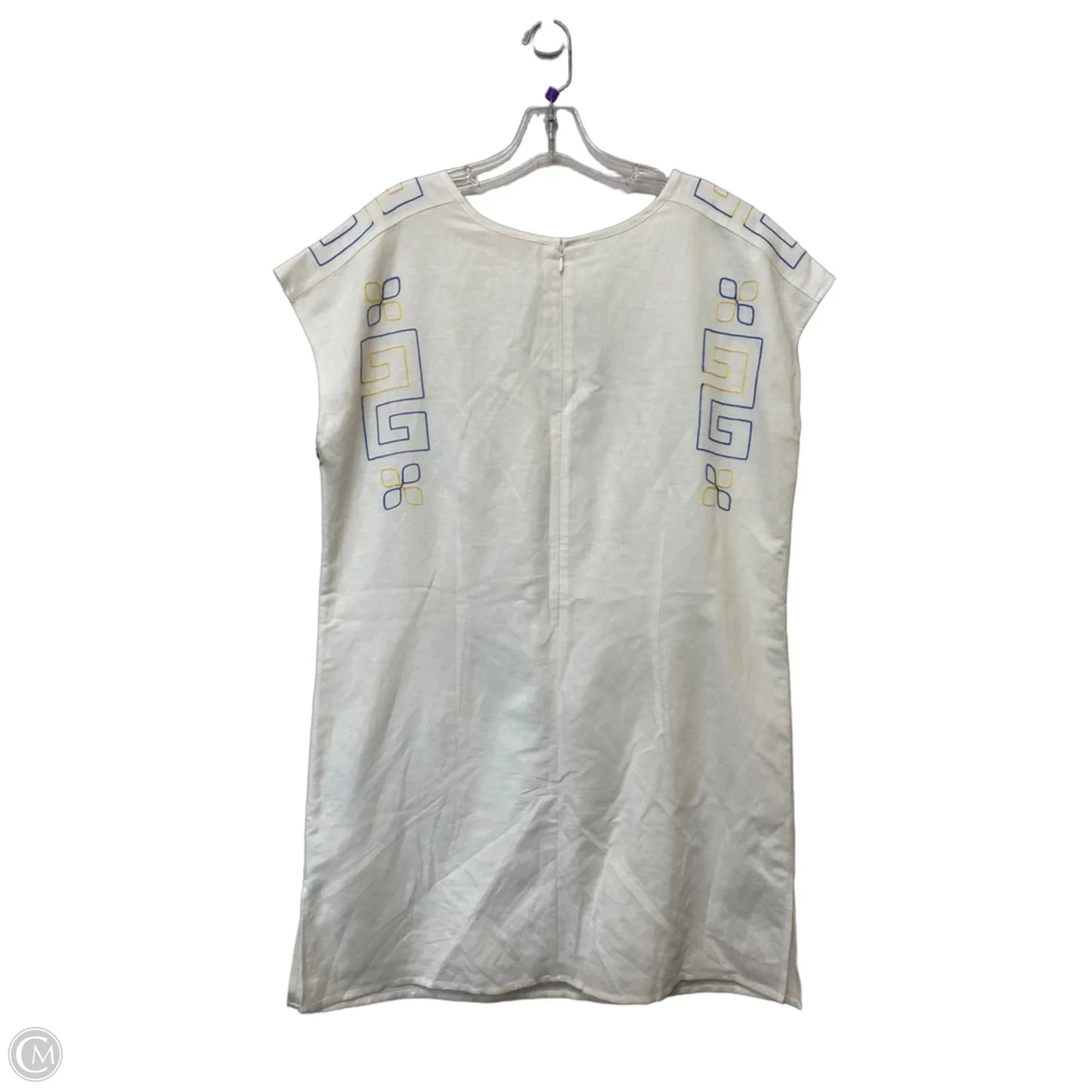 Dress Designer By Tory Burch In White, Size: L
