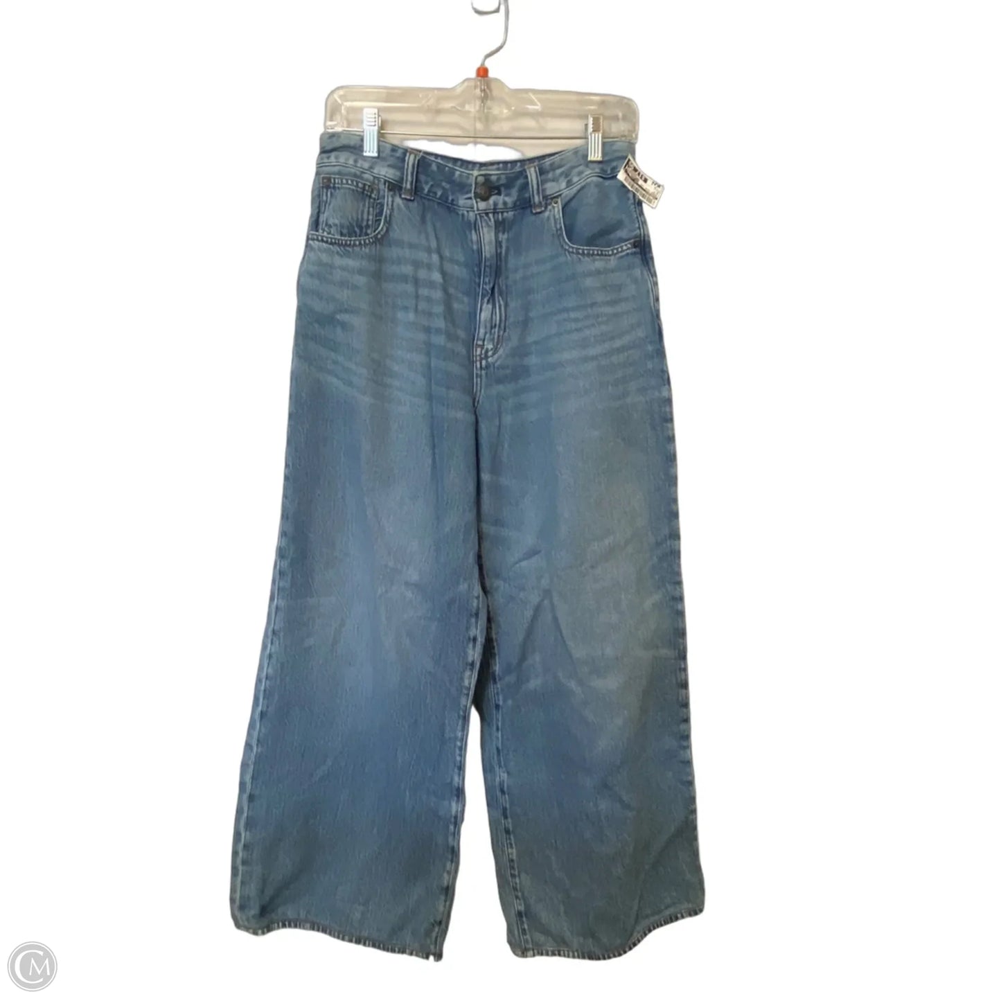 Jeans Wide Leg By Madewell In Blue, Size: 8
