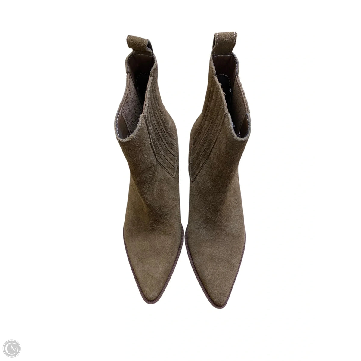 Boots Ankle Heels By Dolce Vita In Brown, Size: 6