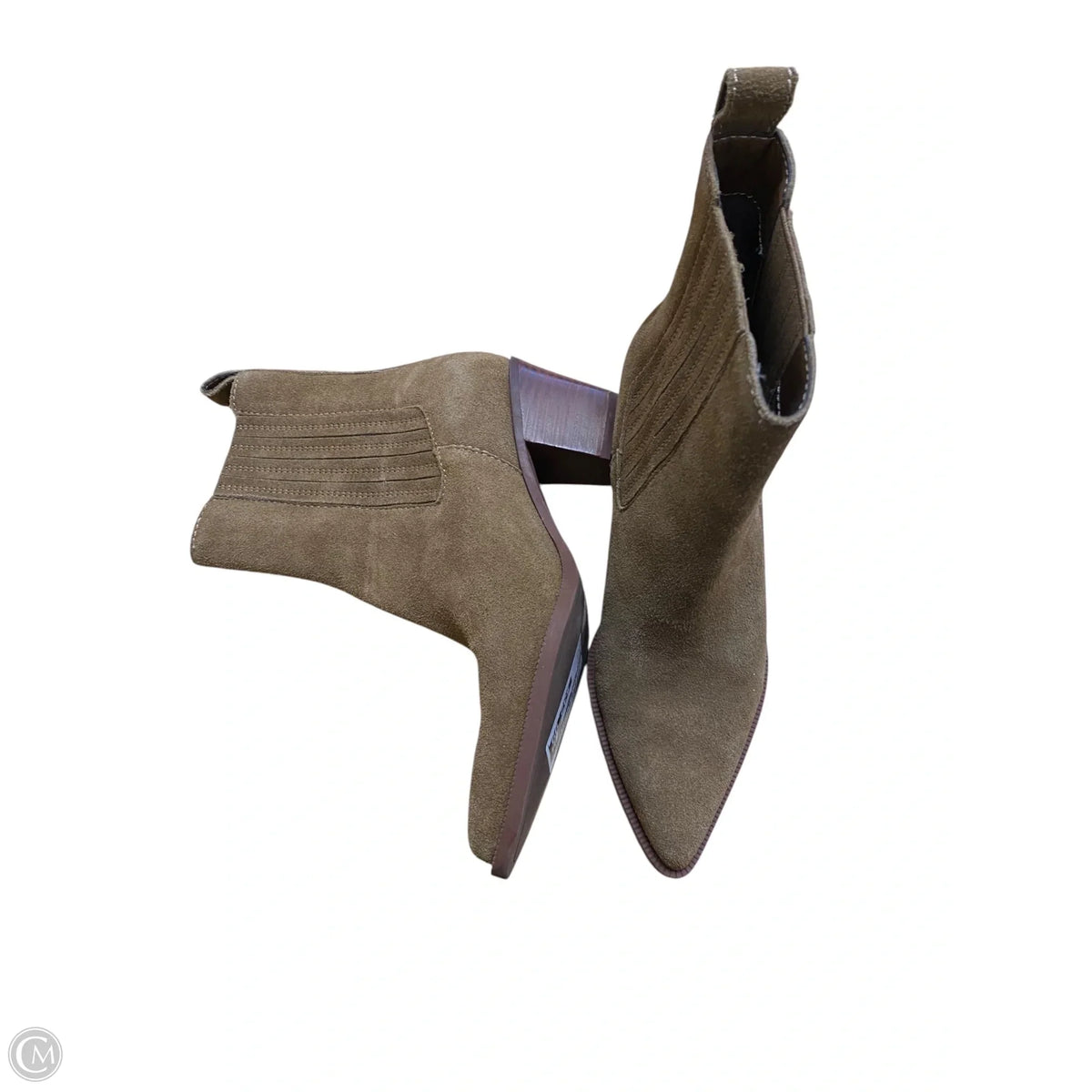 Boots Ankle Heels By Dolce Vita In Brown, Size: 6