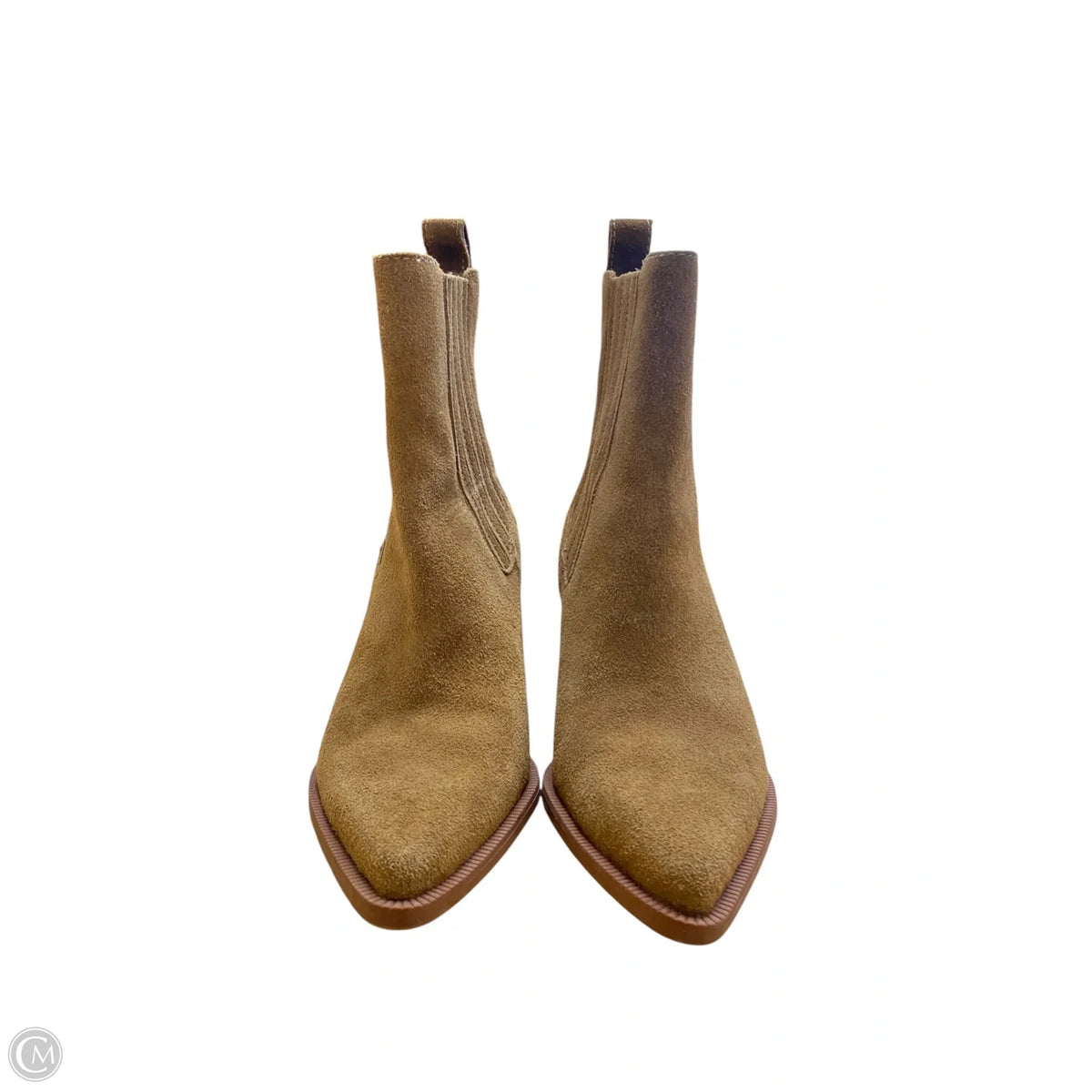 Boots Ankle Heels By Dolce Vita In Brown, Size: 6