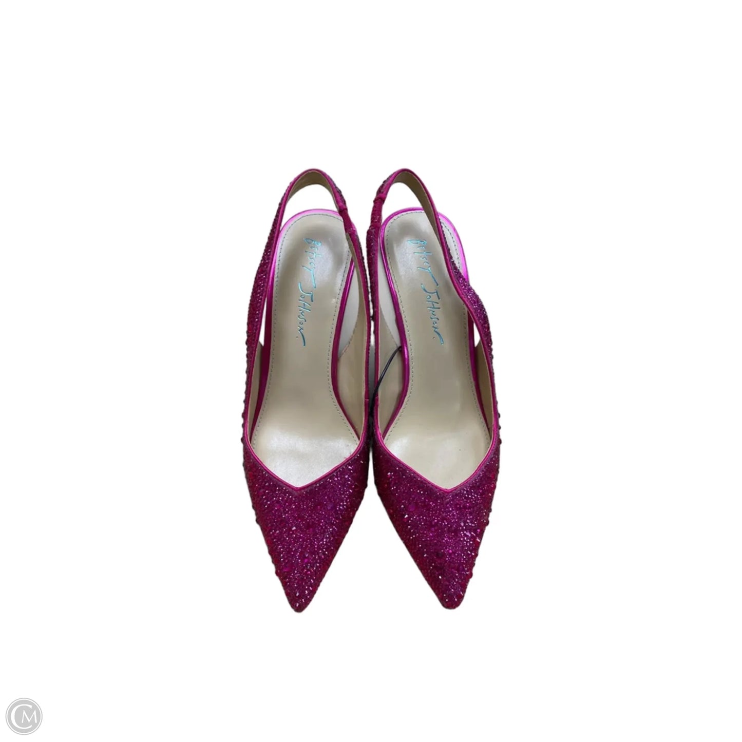 Shoes Heels Kitten By Betsey Johnson In Pink, Size: 6.5