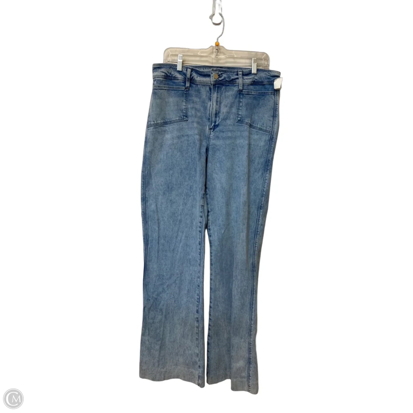 Jeans Straight By Paige In Blue, Size: 12