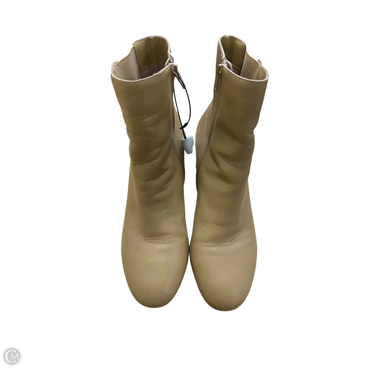 Boots Ankle Heels By Joie In Brown, Size: 9