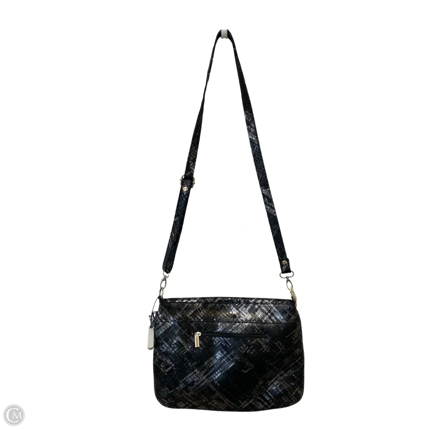 Crossbody Leather By Clothes Mentor, Size: Large