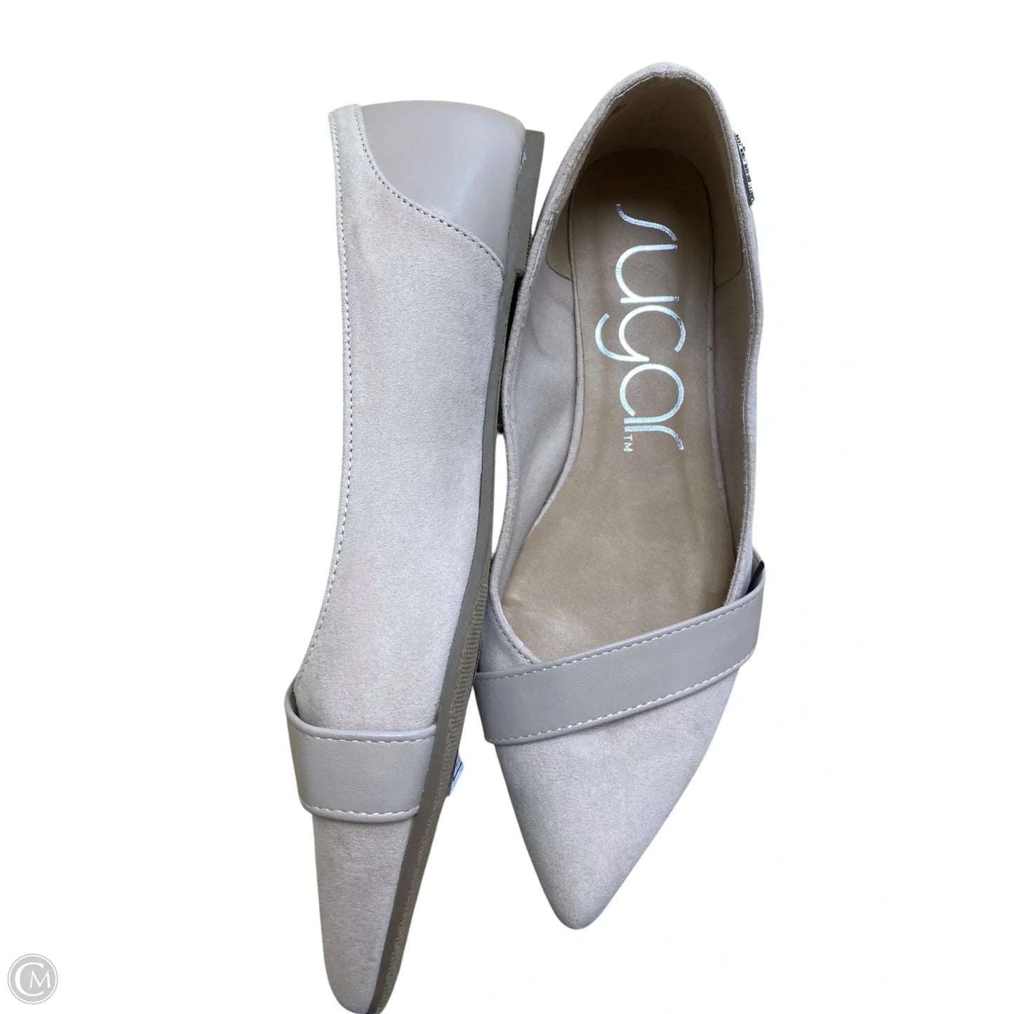 Shoes Flats By Sugar In Beige, Size: 8