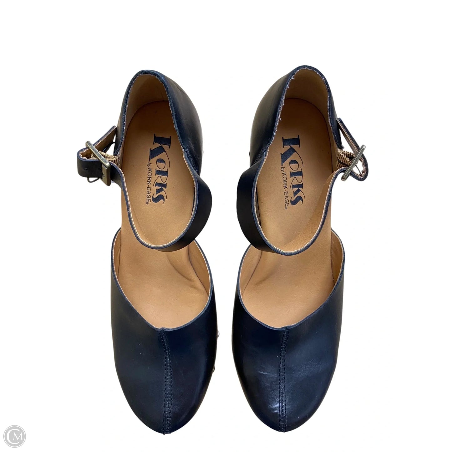 Shoes Heels Block By Korks In Black, Size: 8