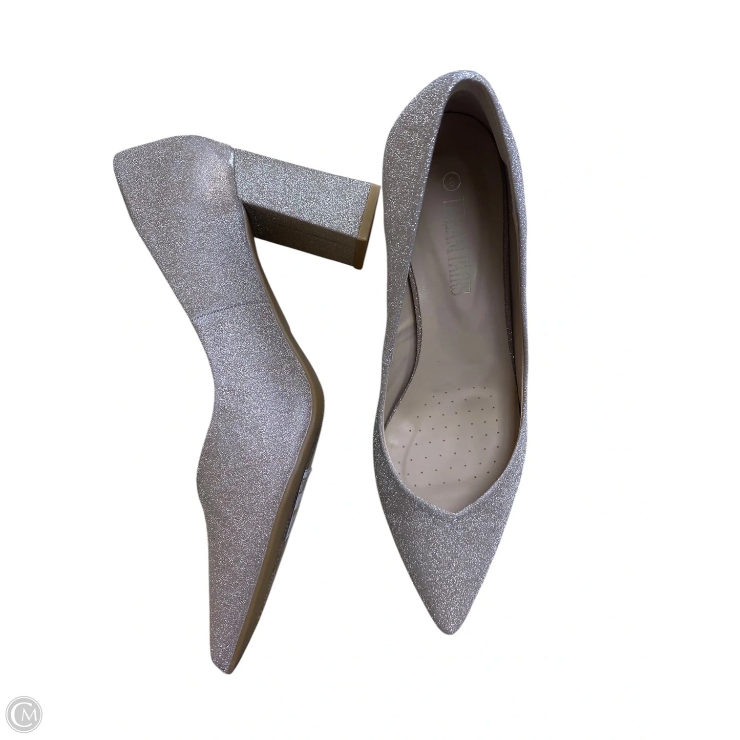 Shoes Heels Block By Dream Pairs In Gold, Size: 8