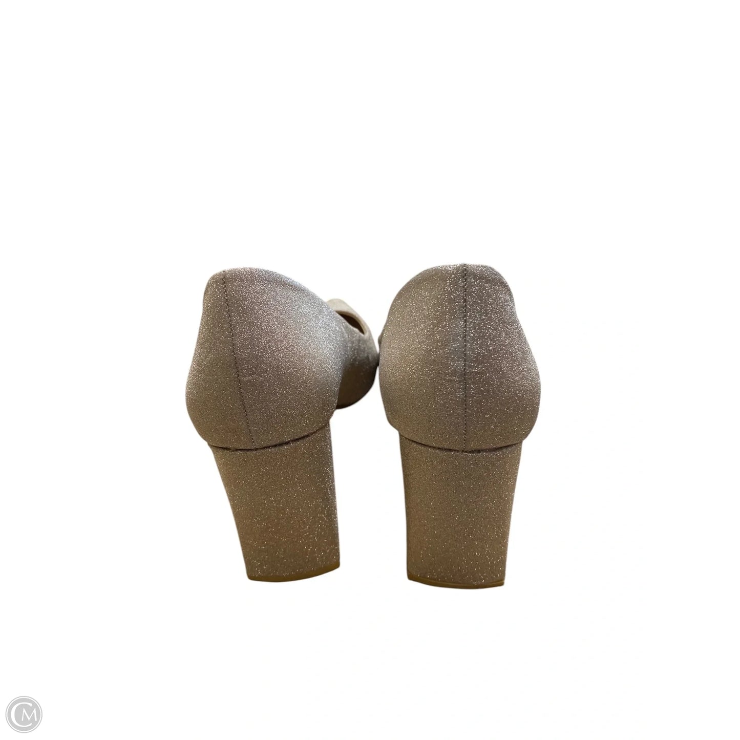 Shoes Heels Block By Dream Pairs In Gold, Size: 8