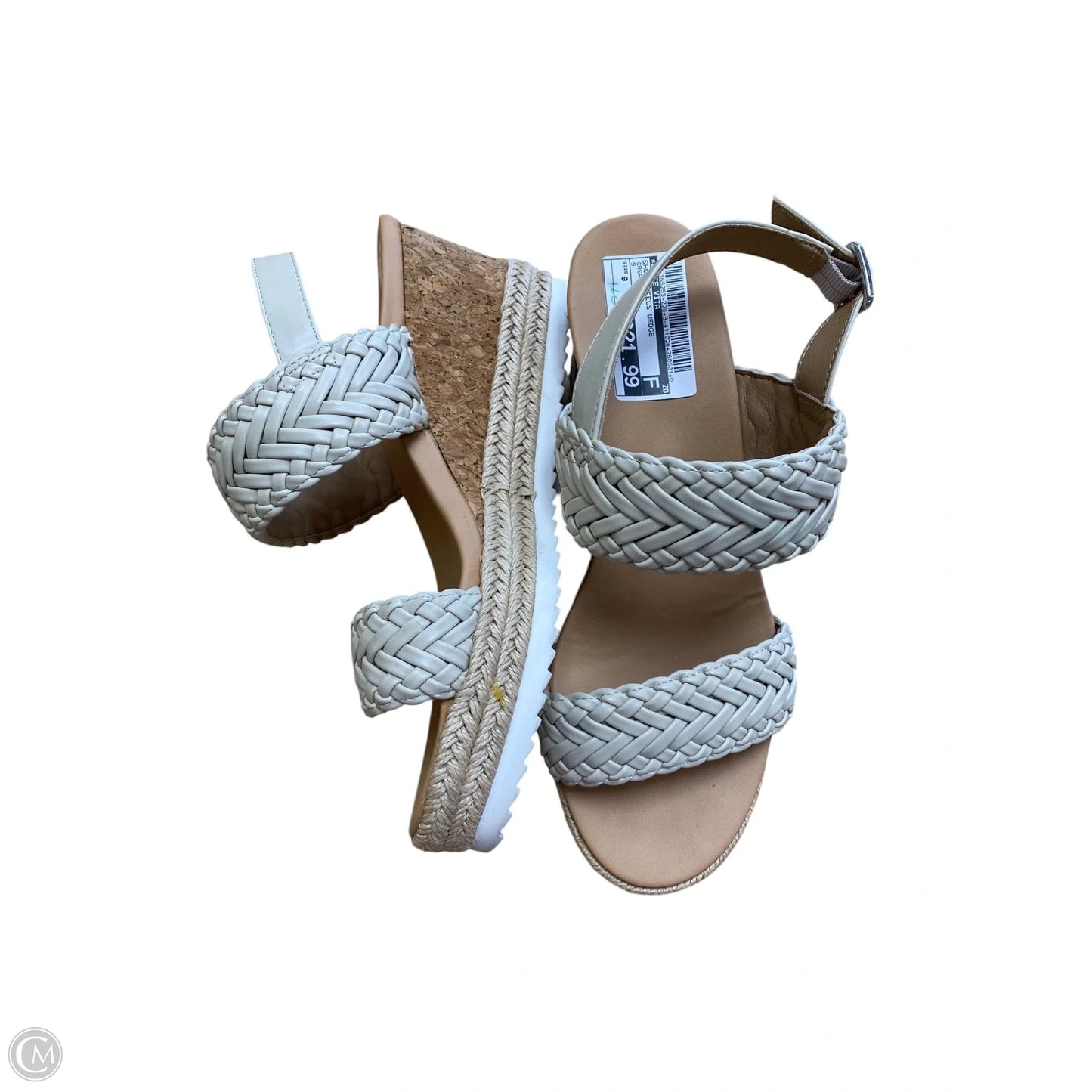Shoes Heels Wedge By Dolce Vita In Cream, Size: 9