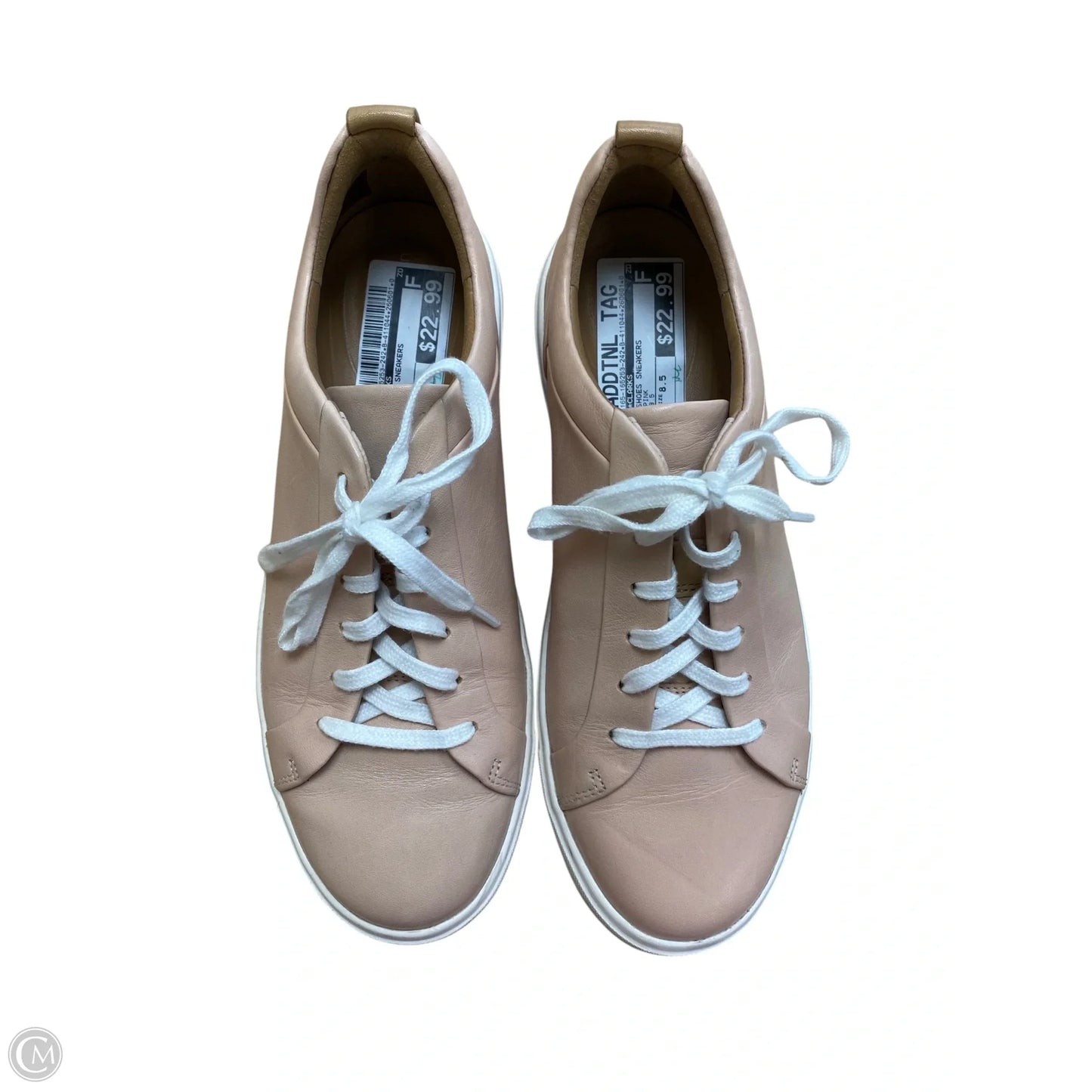 Shoes Sneakers By Clarks In Pink, Size: 8.5