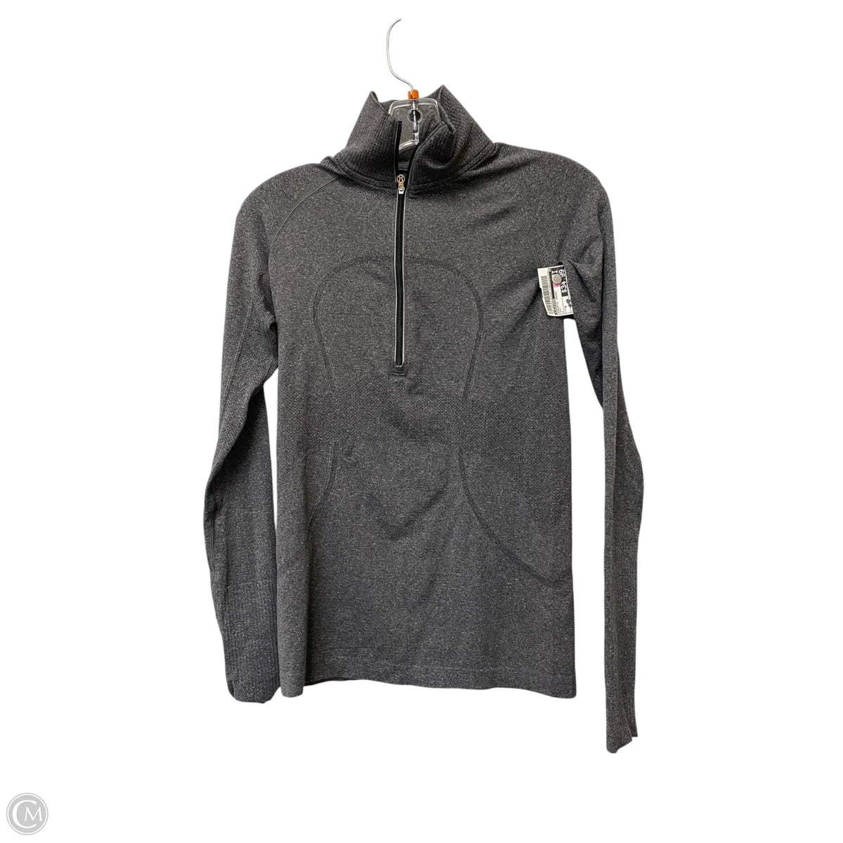 Athletic Jacket By Lululemon In Grey, Size: 6