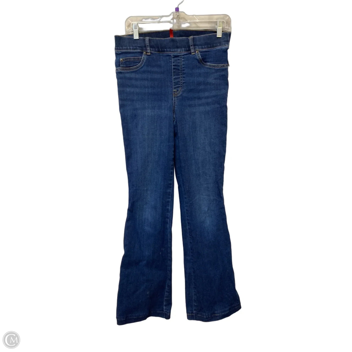 Jeans Flared By Spanx In Blue, Size: 8