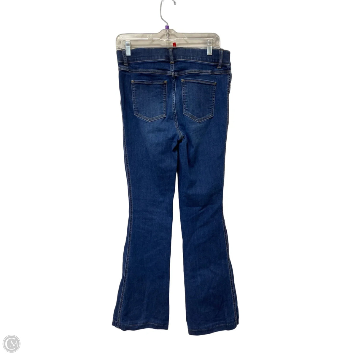 Jeans Flared By Spanx In Blue, Size: 8