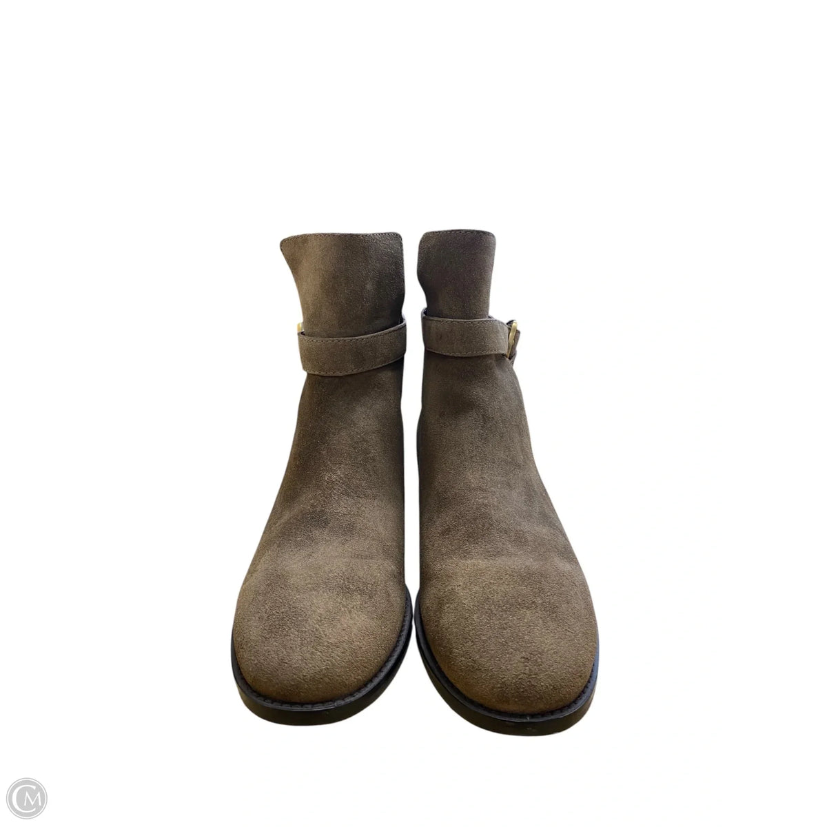 Boots Designer By Tory Burch In Brown, Size: 9