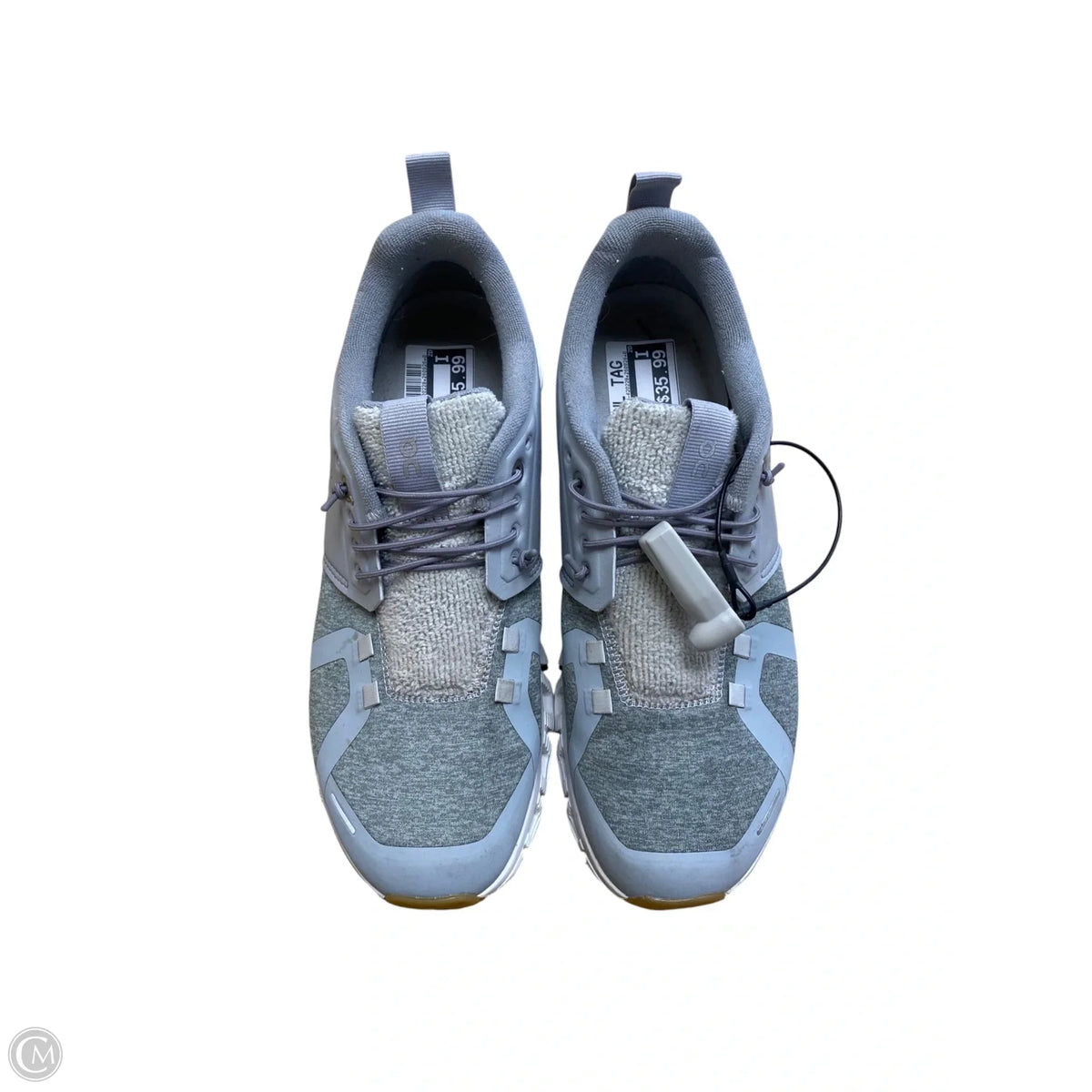 Shoes Athletic By On Cloud In Grey, Size: 9