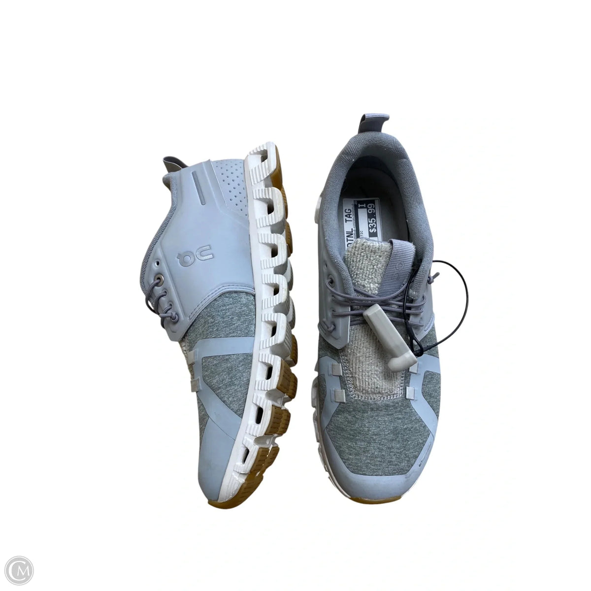 Shoes Athletic By On Cloud In Grey, Size: 9