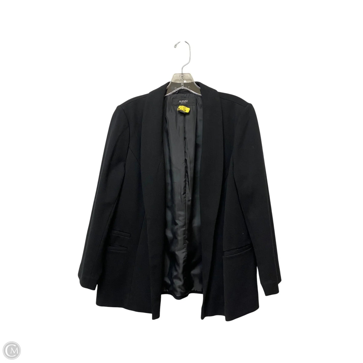 Blazer By Alfani In Black, Size: Lp