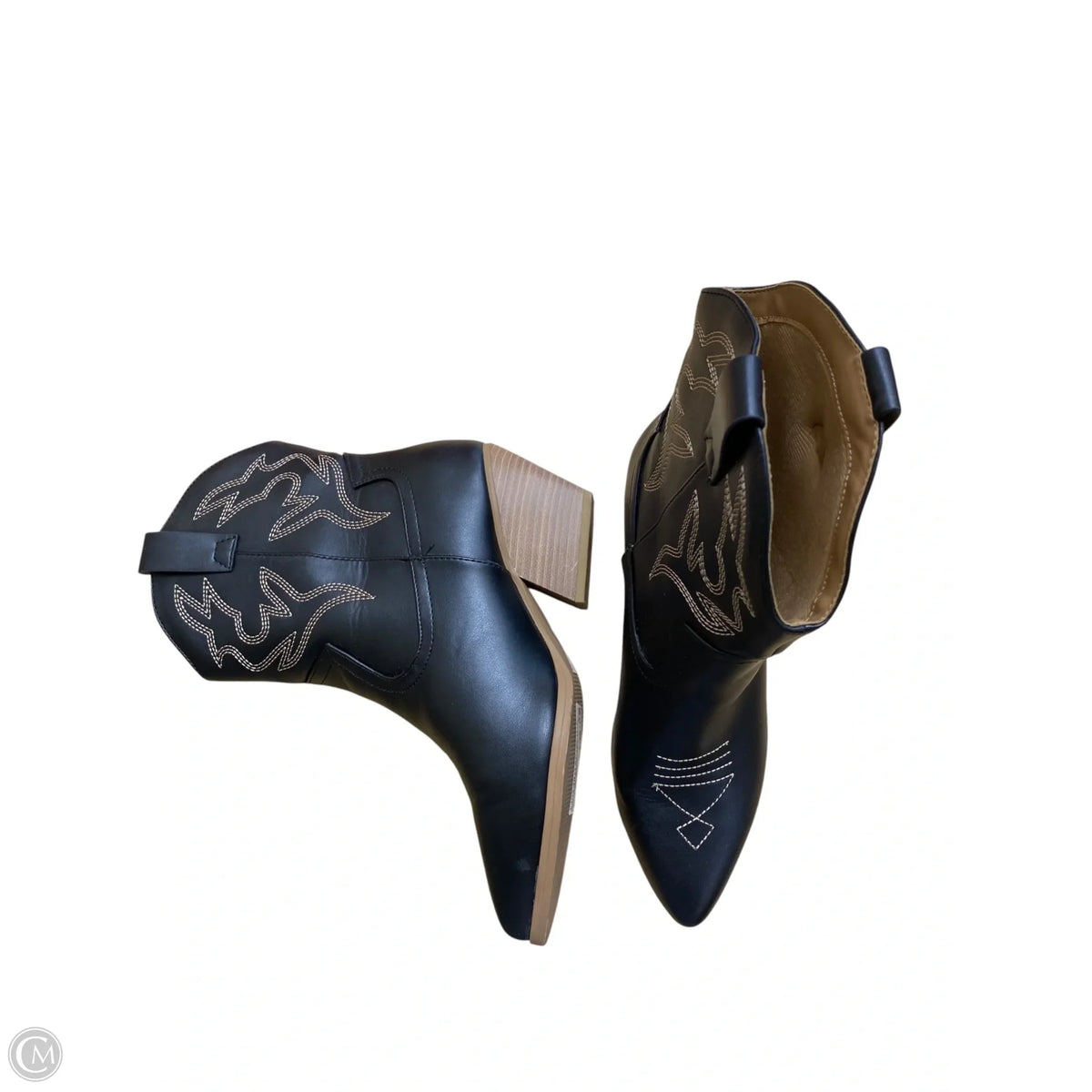 Boots Western By Soda In Black, Size: 10