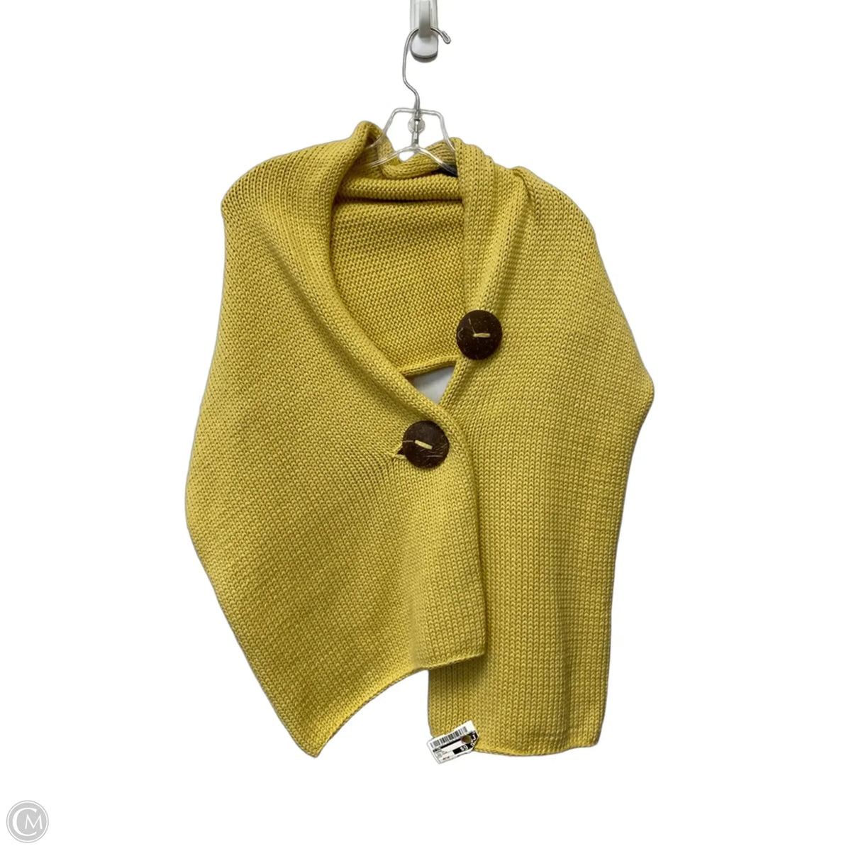 Shawl By Cme In Yellow