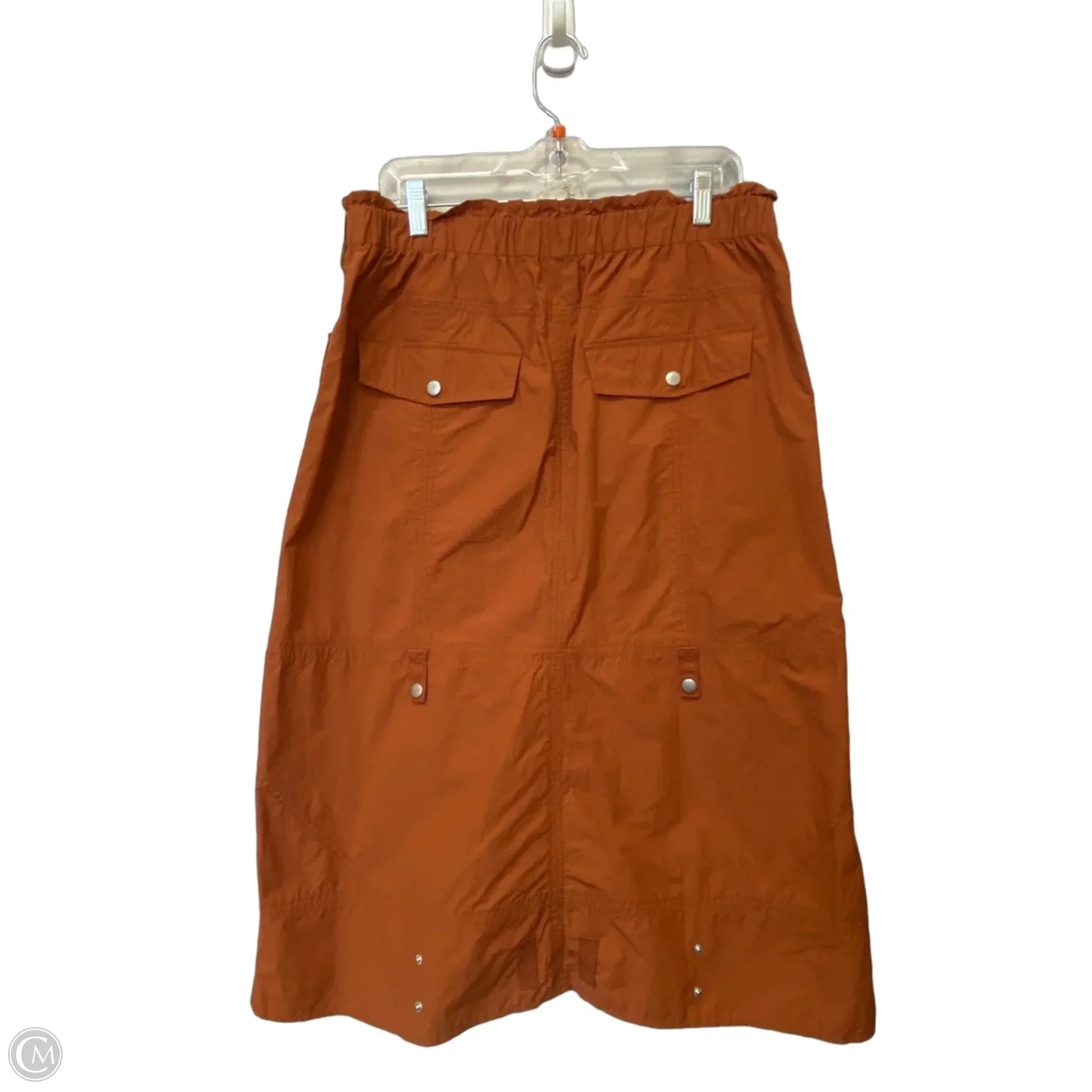 Skirt Midi By Free People In Orange, Size: M