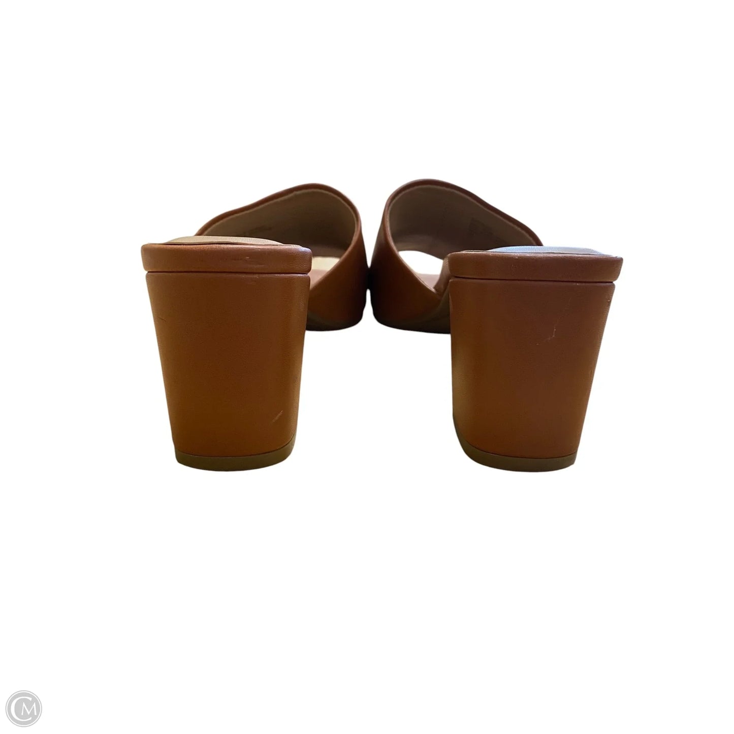 Shoes Heels Block By Aerosoles In Brown, Size: 8