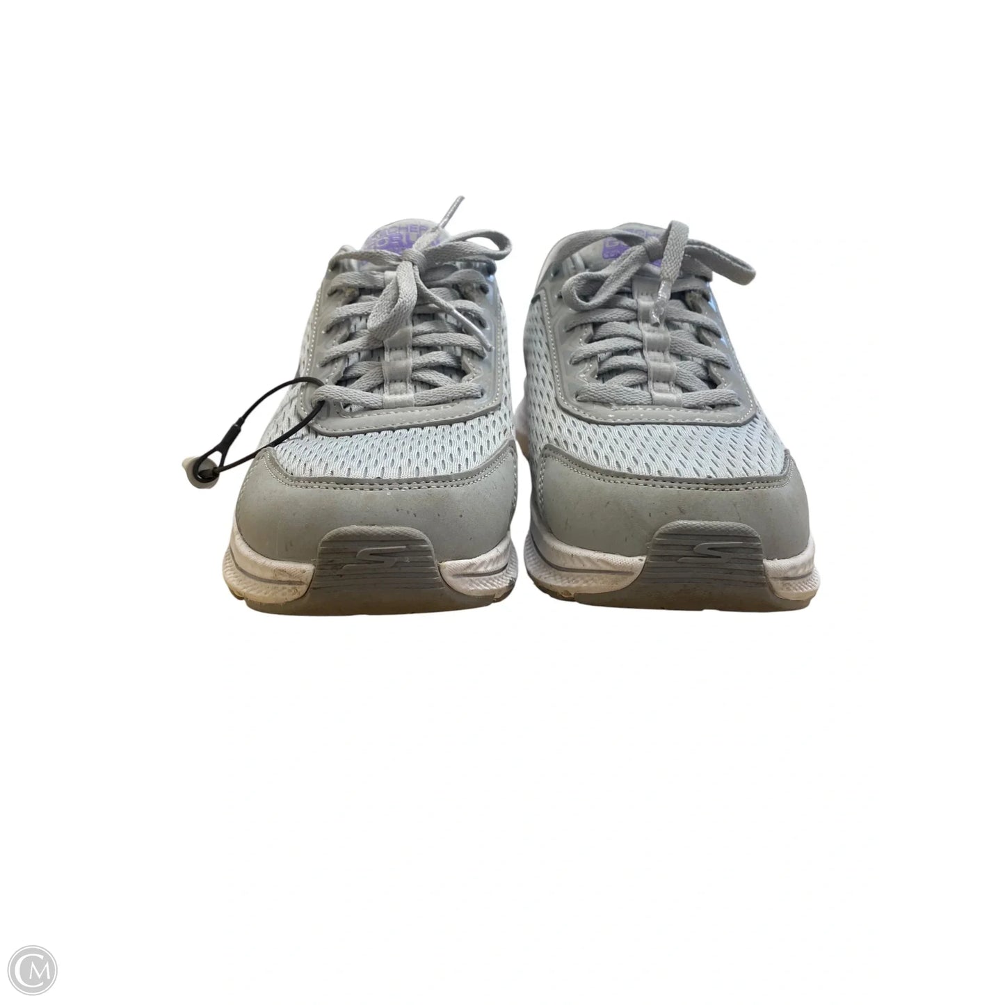Shoes Athletic By Skechers In Grey, Size: 7.5
