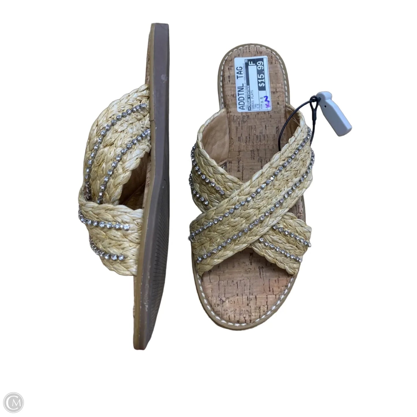 Shoes Flats By Crown Vintage In Tan, Size: 8.5