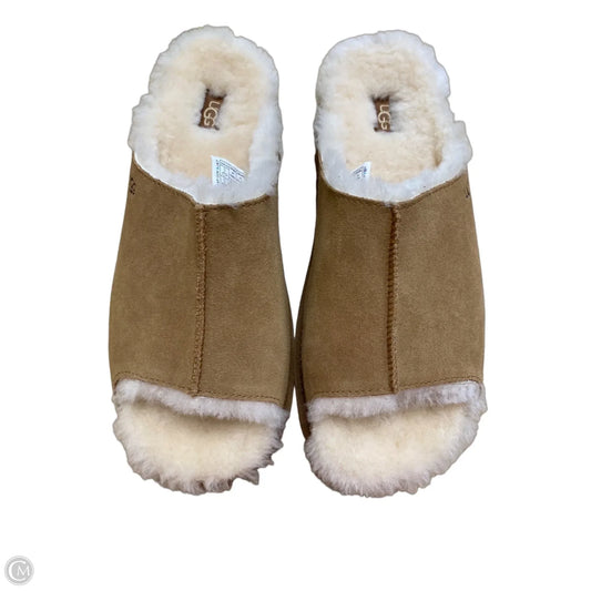 Shoes Designer By Ugg In Tan, Size: 9