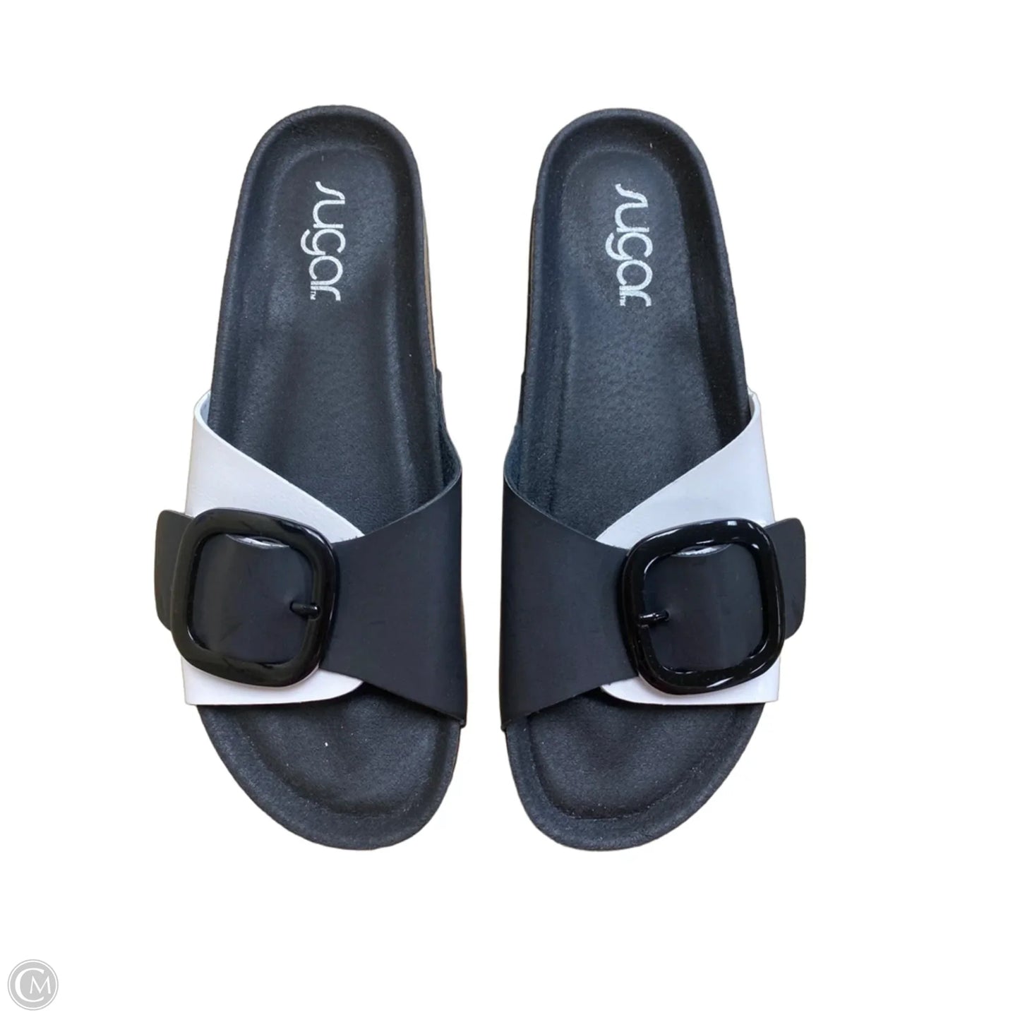 Shoes Flats By Sugar In Black, Size: 8