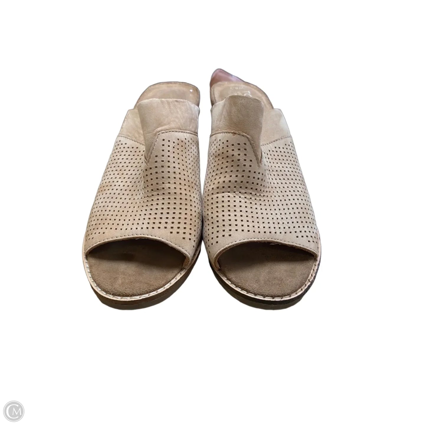 Shoes Heels Block By Toms In Tan, Size: 8.5