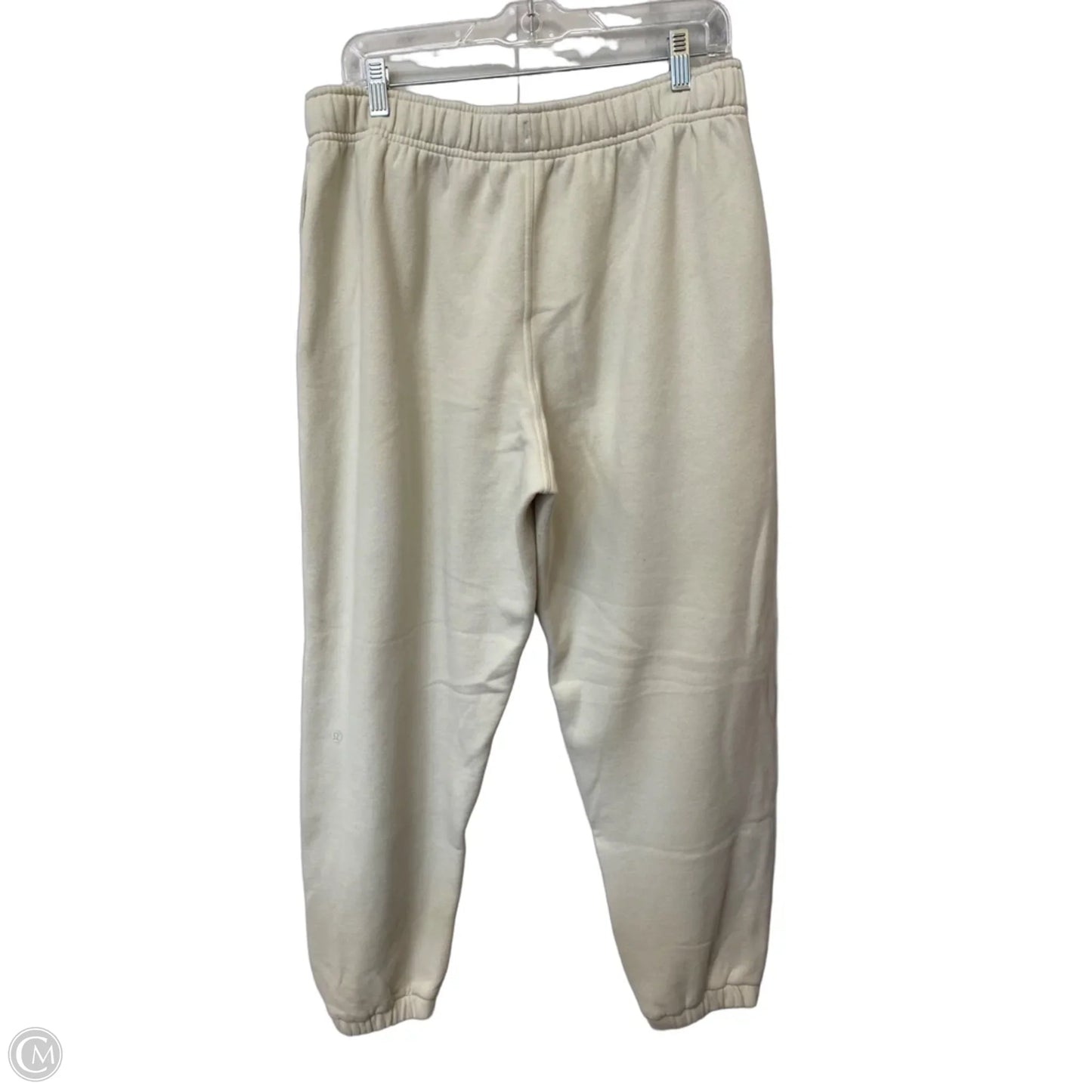 Pants Joggers By Lululemon In Cream, Size: L