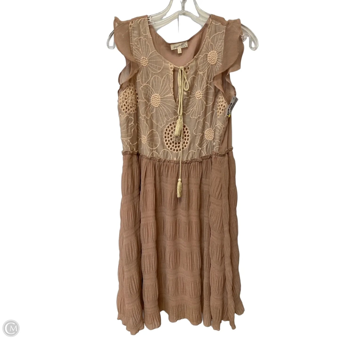 Dress Casual Short By Mystree In Brown, Size: M
